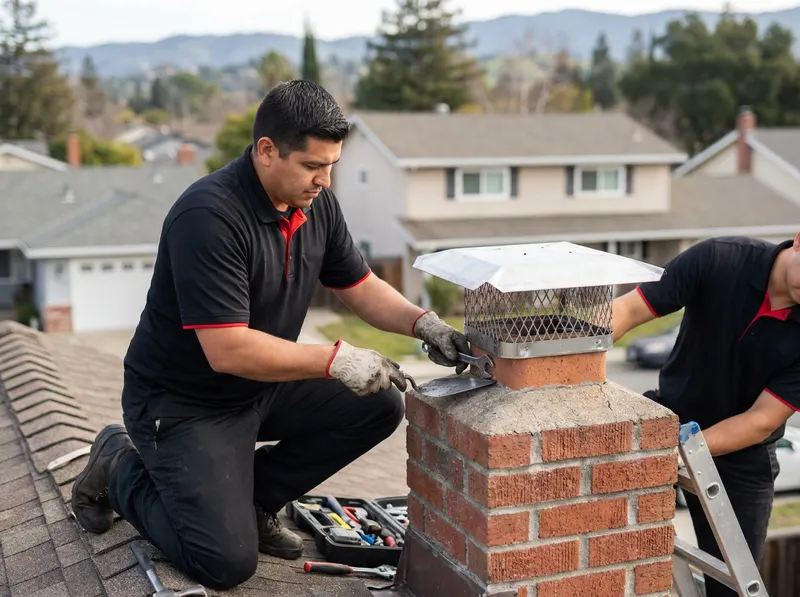Chimney Cap Repair & Replacement in Mountain View, CA