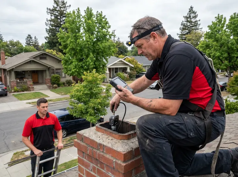 Chimney Inspection in Mountain View, CA