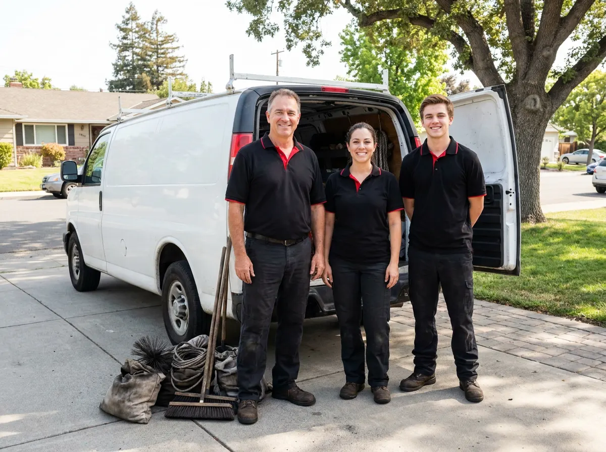 Flueforce Chimney Sweep chimney sweep team in Mountain View, CA